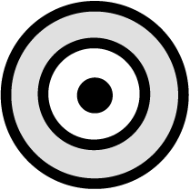 Icône cible d’apprentissage