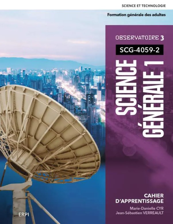 SCG-4059: Science générale 1