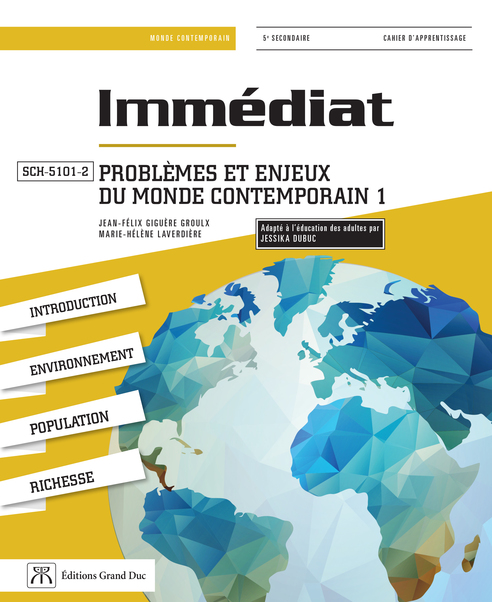 SCH-5101 - Problèmes et enjeux du monde contemporain (Environnement, population et richesse)